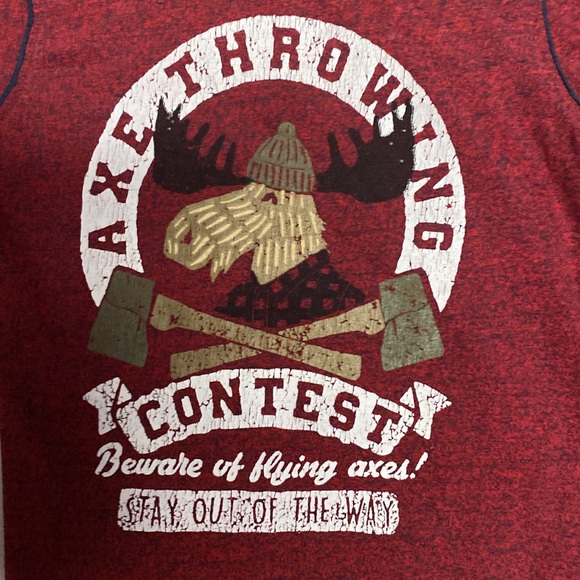 Hatley Moose Axe Throwing Contest Long Sleeve T-Shirt 2T - Picture 3 of 9